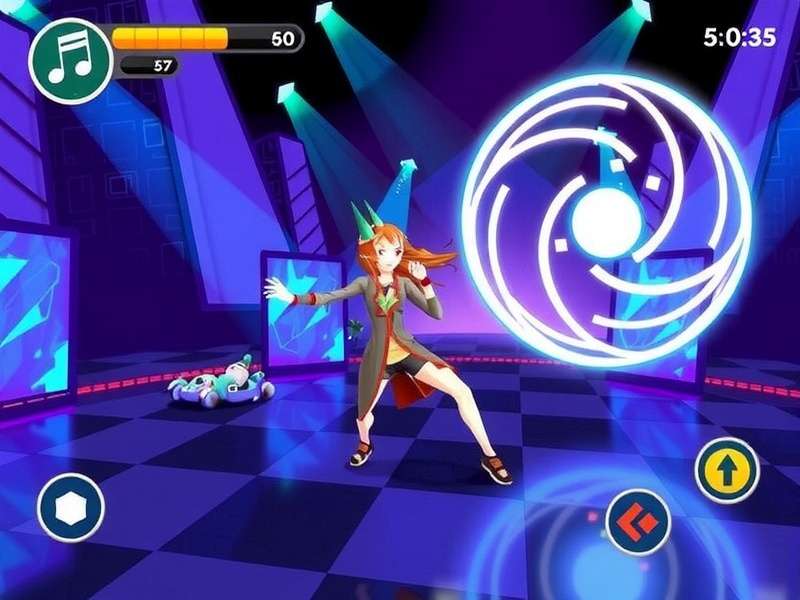 Nine Nights Dance Gameplay Screenshot